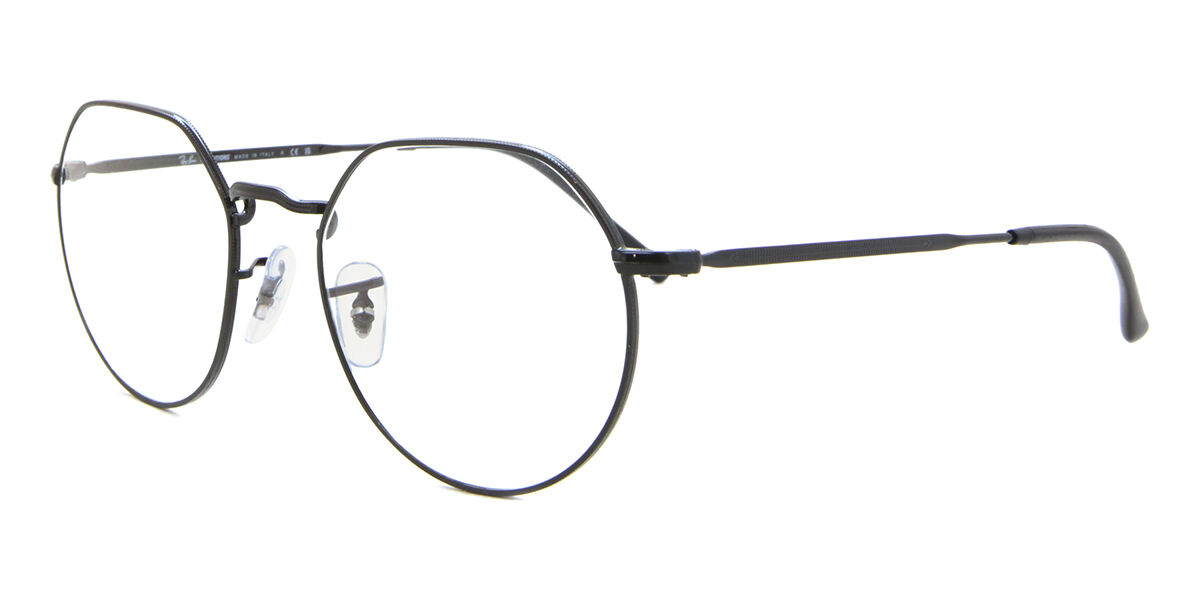 Ray-Ban RB3565 Jack 002/GG Oval Black Eyeglasses | SmartBuyGlasses US