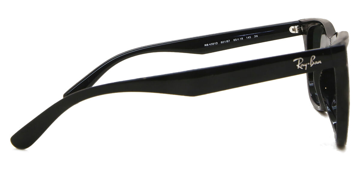 Ray-Ban rb4391d 601/87 【Sunglass Hut付き❗️】 Ray-Ban RB4391D XL (65 - 18) with Green lenses and Black frame