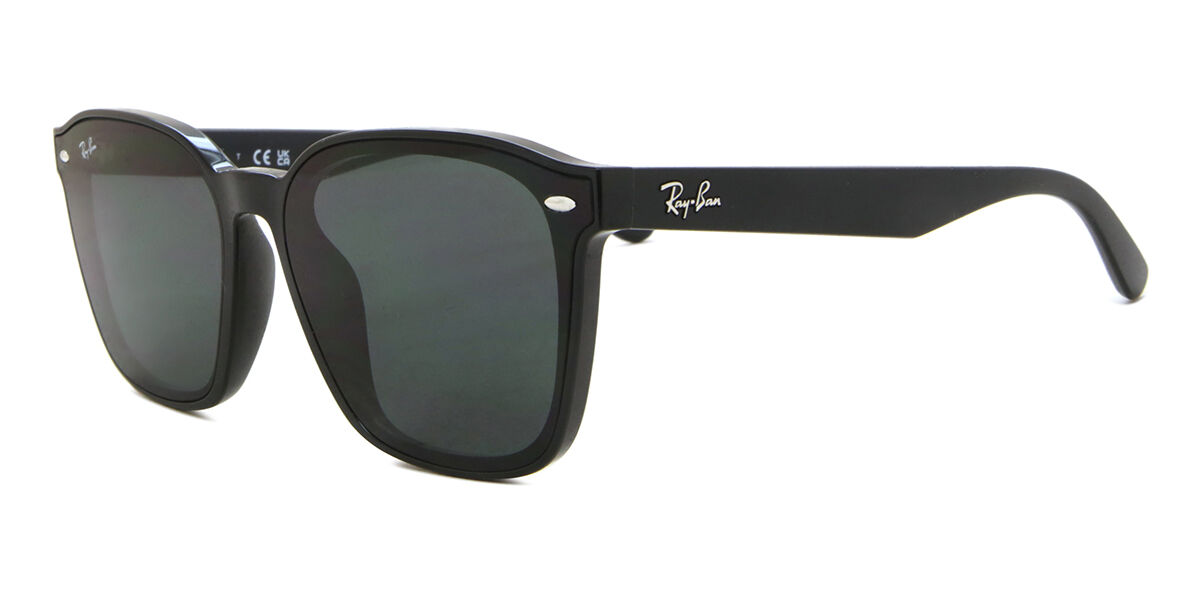 Ray-Ban RB4392D Asian Fit 601/87 Square Black Sunglasses