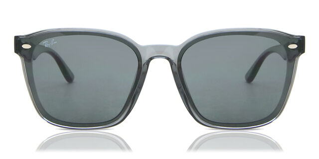 Ray-Ban RB4392D Asian Fit 645087 Square Transparent Grey 