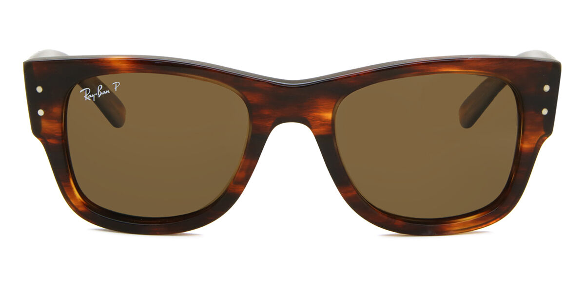 Ray-Ban RB0840S Mega Wayfarer Polarized 954/57 Square Striped Ray-Ban RB0840S Mega Wayfarer Polarized 954/57 Square Striped