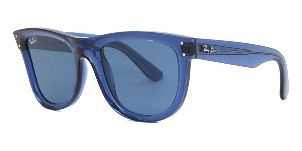 Ray-Ban RBR0502S Wayfarer Reverse 67083A Square Transparent Navy