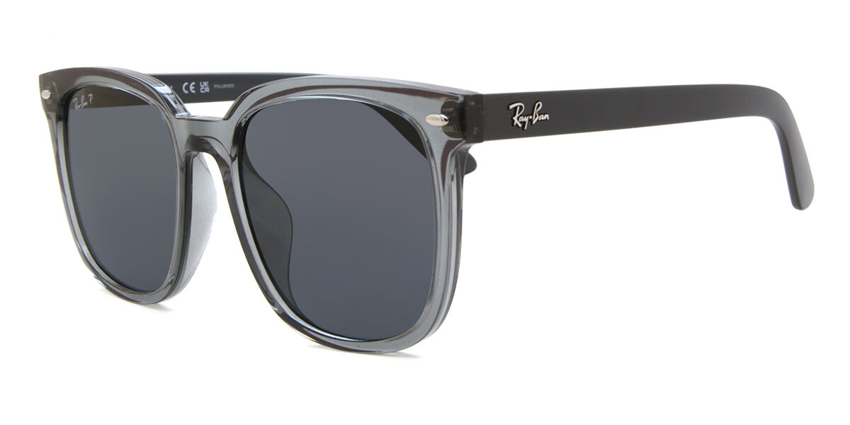 Ray-Ban RB4401D Asian Fit Polarized 659981 Square Transparent Dark
