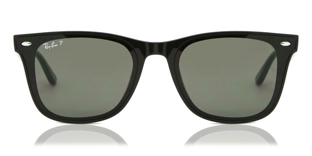 Ray-Ban RB4420 Polarized 601/9A Square Black Sunglasses  display picture 2