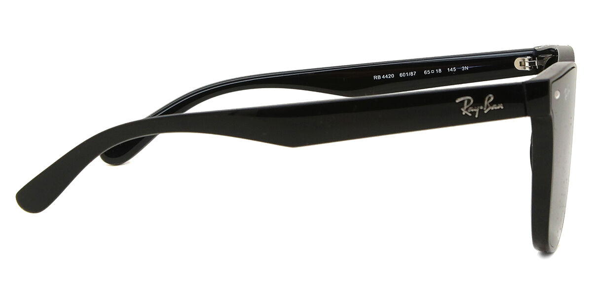 Ray-Ban RB4420 601/87 Square Black Sunglasses | SmartBuyGlasses US