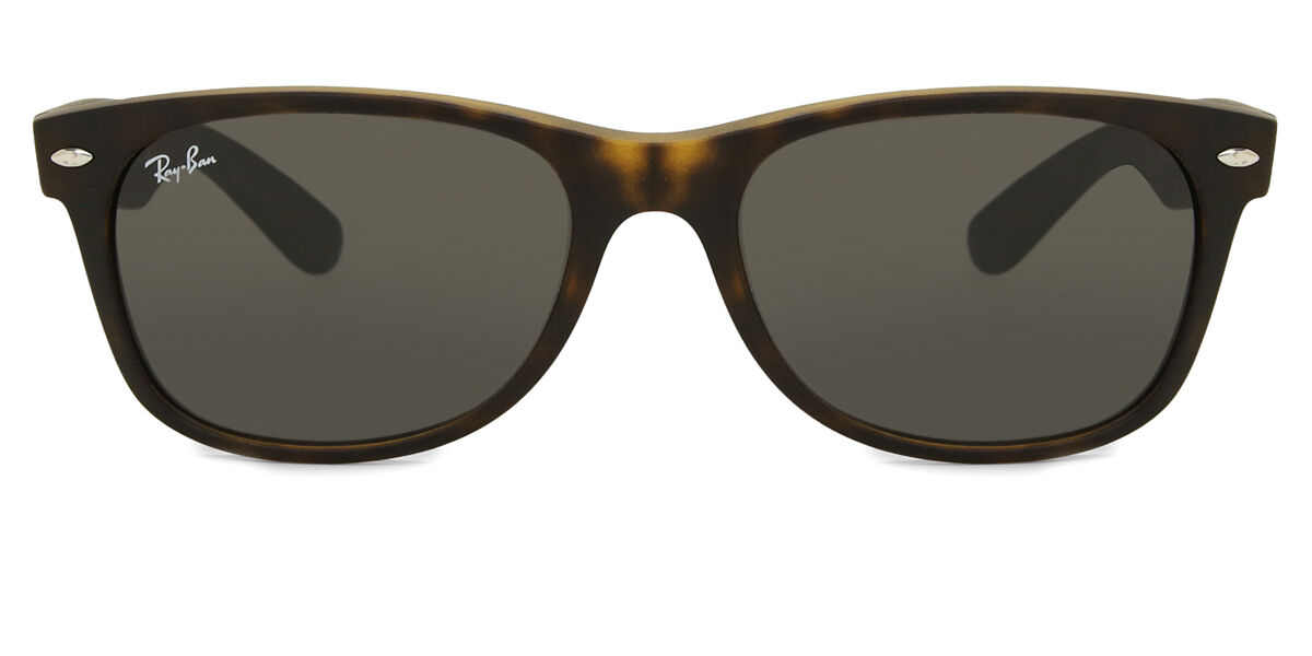 Ray-Ban RB2132 New Wayfarer 865/B1 Square Dark Tortoise Sunglasses