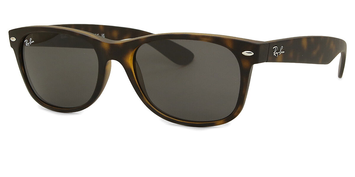 Ray-Ban RB2132 New Wayfarer 865/B1 Square Dark Tortoise Sunglasses