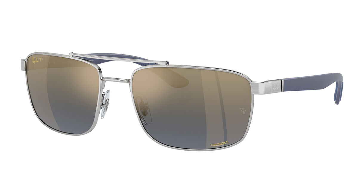 Ray-Ban RB3737CH Chromance Polarized 004/6O Aviator Gunmetal