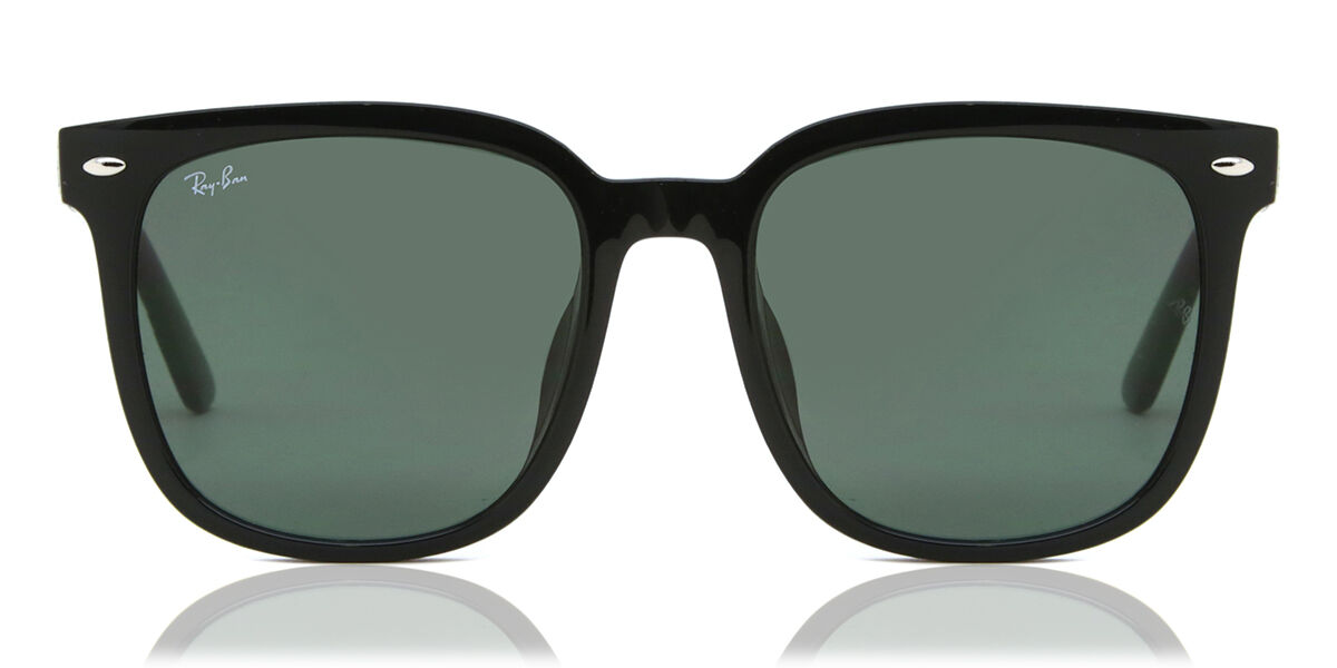 Ray-Ban RB4401D Asian Fit 601/71 Square Black Sunglasses