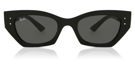 Ray-Ban Black Cat-Eye Sunglasses Ray-Ban Unisex RB4430 Zena 52mm Irregular Cat Eye Sunglasses  main image 4