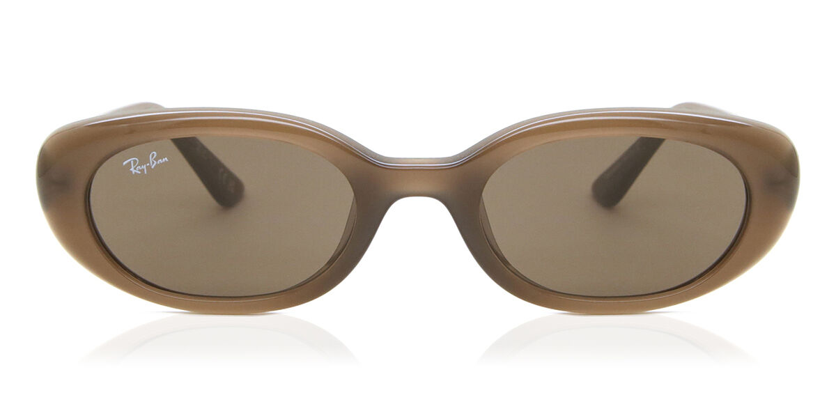 Ray-Ban RB4441D Asian Fit 677973 Oval Opal Brown Sunglasses