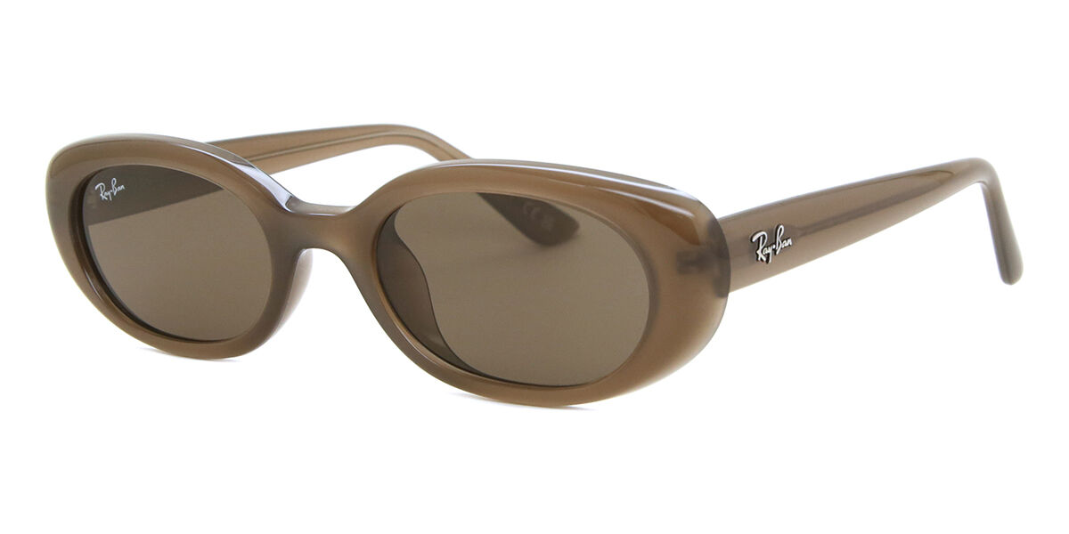 Ray-Ban RB4441D Asian Fit 677973 Oval Opal Brown Sunglasses