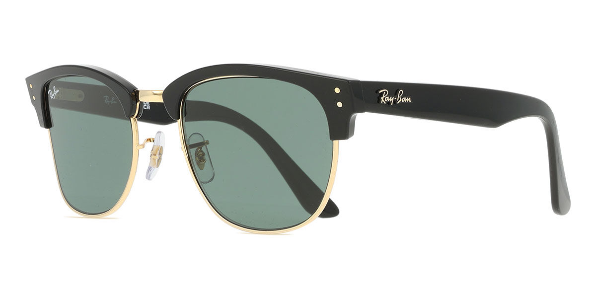 Ray-Ban RBR0504S Clubmaster Reverse 6677VR Browline Black on