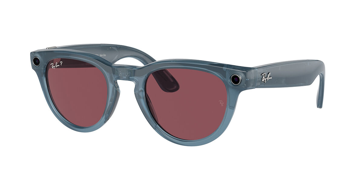 Ray-Ban Meta RW4008 Wayfarer 601/71 Square Black Sunglasses
