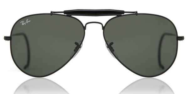 Ray-Ban RB3030 Outdoorsman L9500 Aviator Black Sunglasses