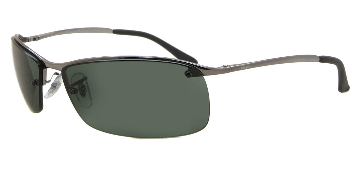 Ray-Ban RB3183 Top Bar 004/71 Wraparound Grey Sunglasses