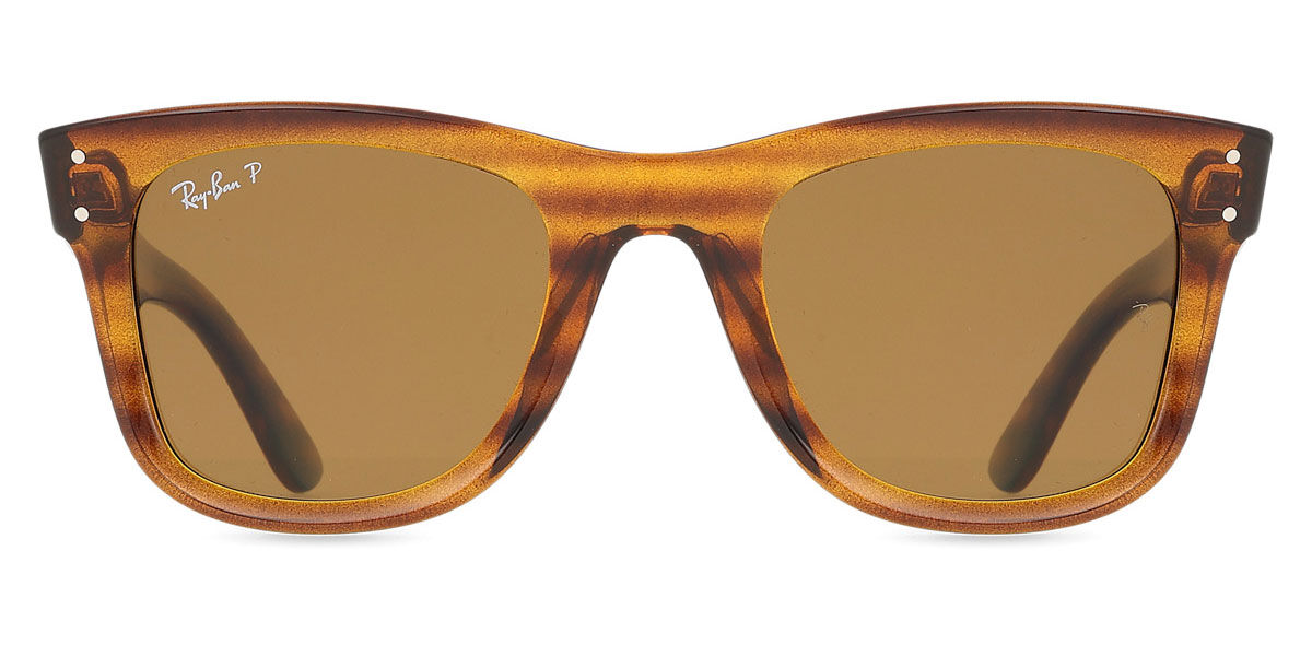 Ray-Ban RBR0502S Wayfarer Reverse Polarized 679183 Square Striped