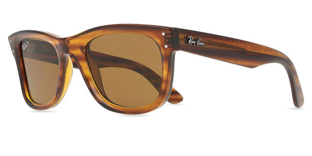 Ray-Ban Polarized Tortoiseshell Brown Ray-Ban New Wayfarer Tortoise Polarized Brown Lens  main image 3