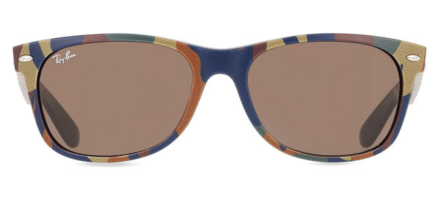 Ray-Ban RB2132 New Wayfarer 682533 Square Blue/Blue Camouflage 