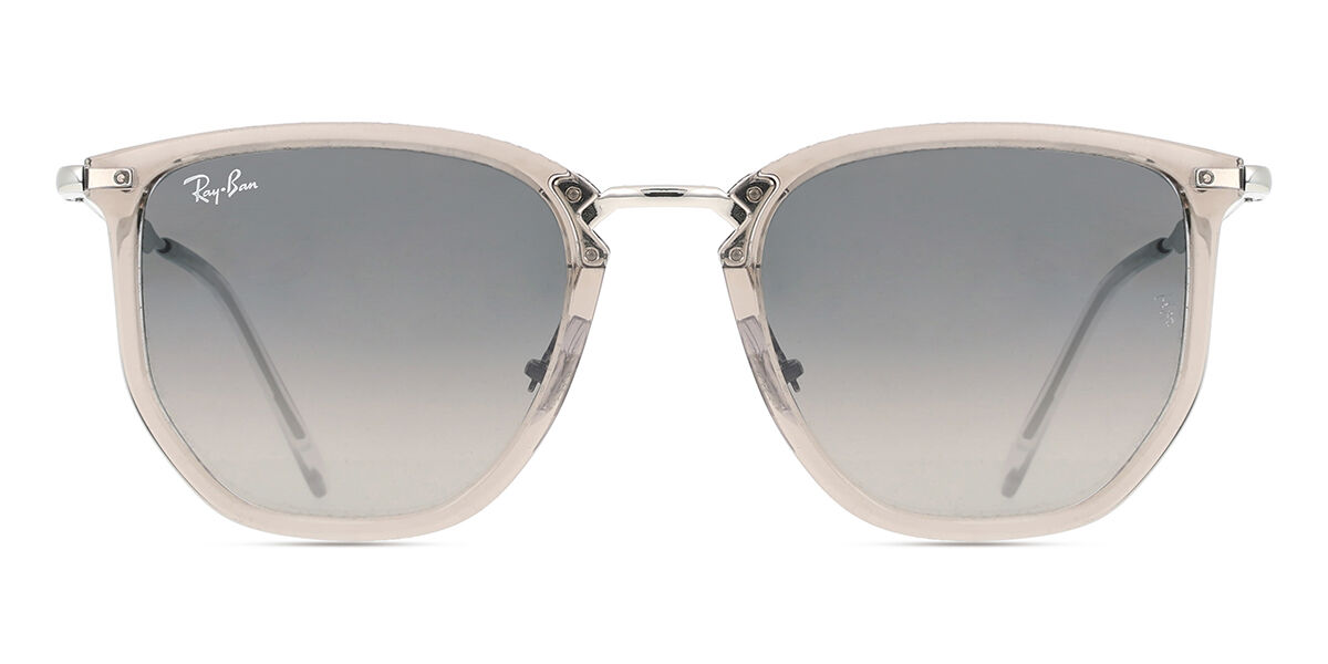 Ray-Ban RB4451 680271 Geometric Transparent Grey Sunglasses