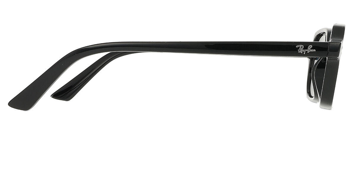 Ray-Ban RB4455 Zuri Polarized 667781 Rectangle Black Sunglasses