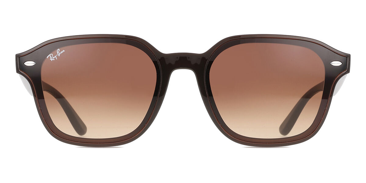 Ray-Ban RB4458D Asian Fit 714/13 Square Transparent Dark Brown