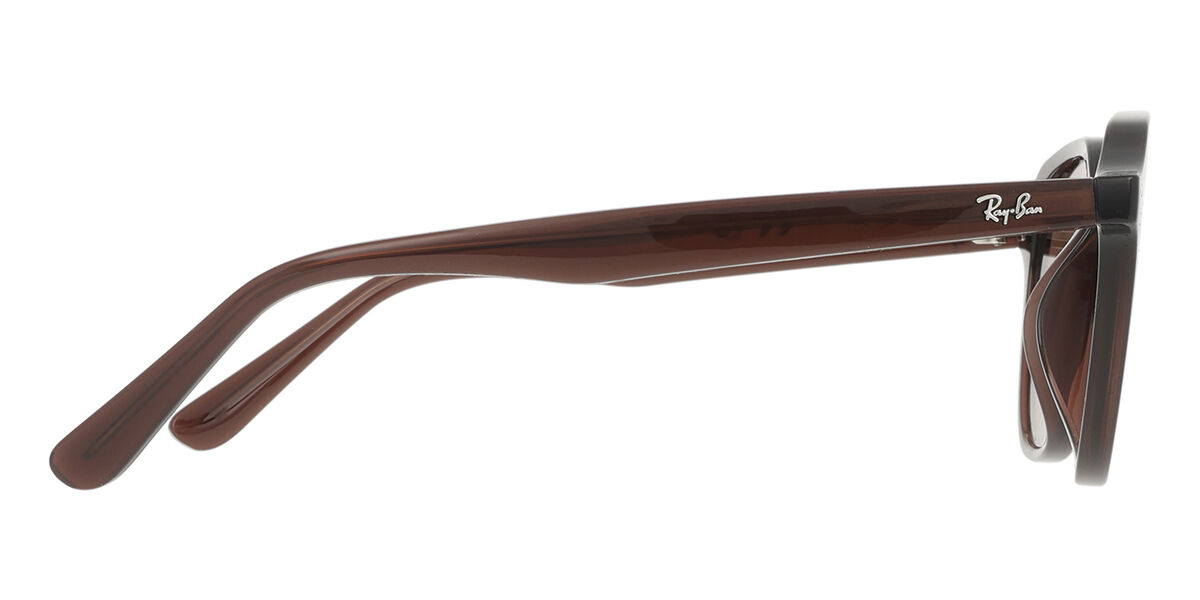 Ray-Ban RB4459D Asian Fit 623173 Square Opal Brown Sunglasses