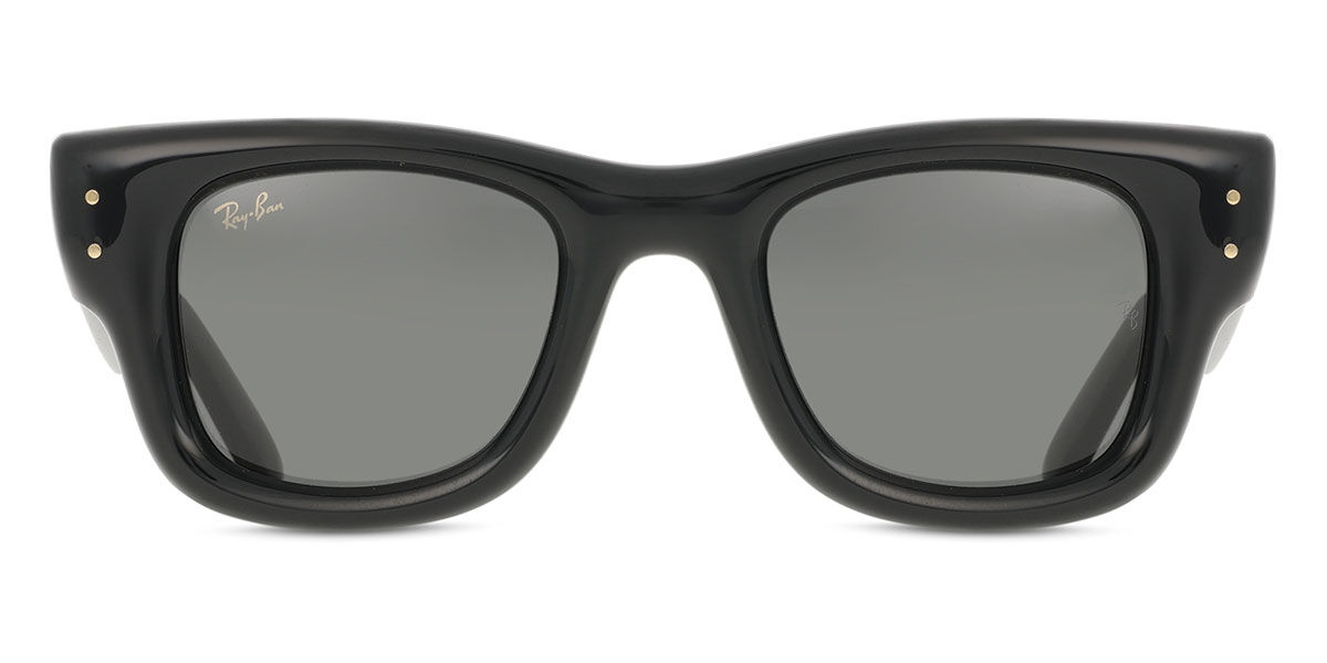 Ray-Ban RB4940 Wayfarer Puffer 601/87 Square Black Sunglasses