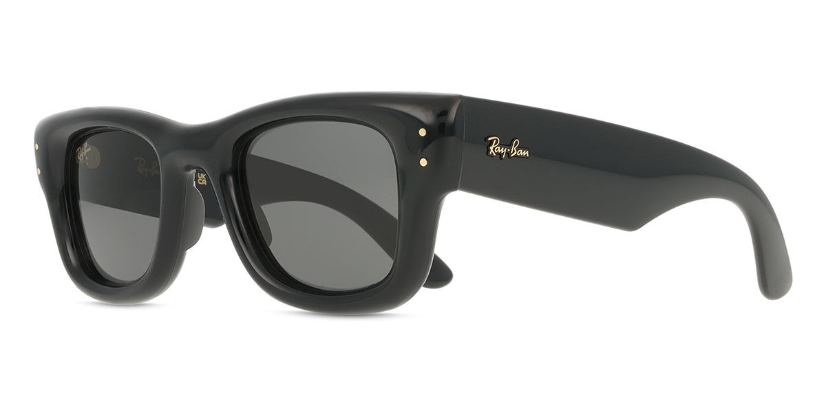 Ray-Ban RB4940 Wayfarer Puffer 601/87 Square Black Sunglasses