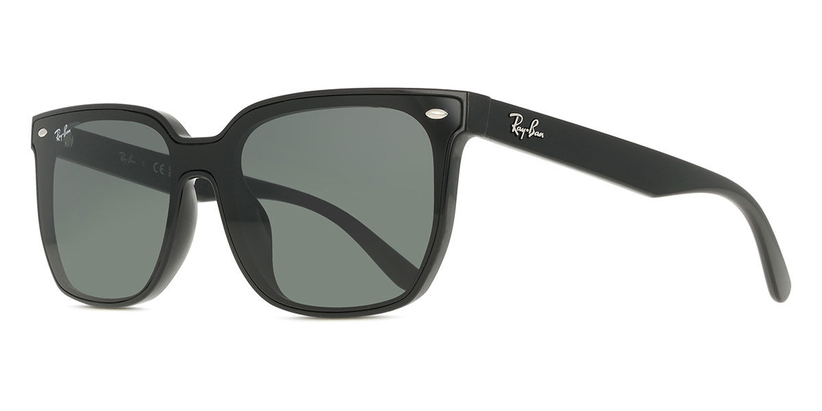 Ray-Ban RB4466D Asian Fit 601/87 Square Black Sunglasses