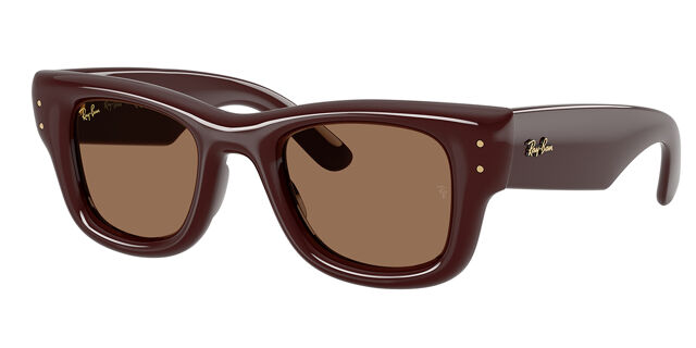 Ray-Ban RB4940 Wayfarer Puffer 687773 Square Dark Brown  display picture 3