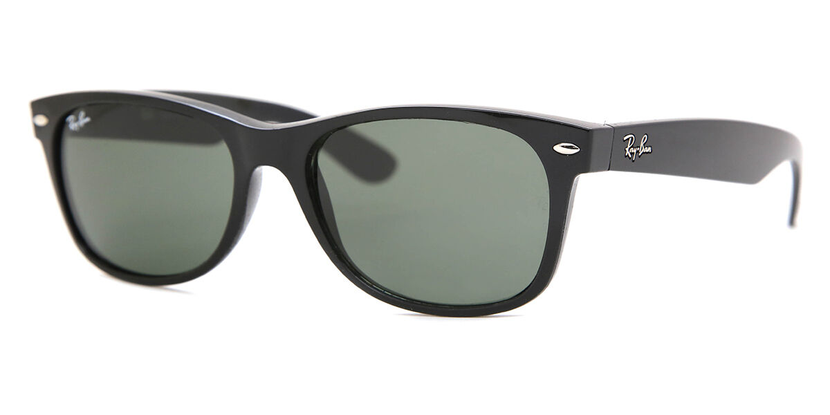 小物 Ray-Ban RB2132F WAYFARER 901/L Ray-Ban RB2132 New Wayfarer 901L Square Black Sunglasses