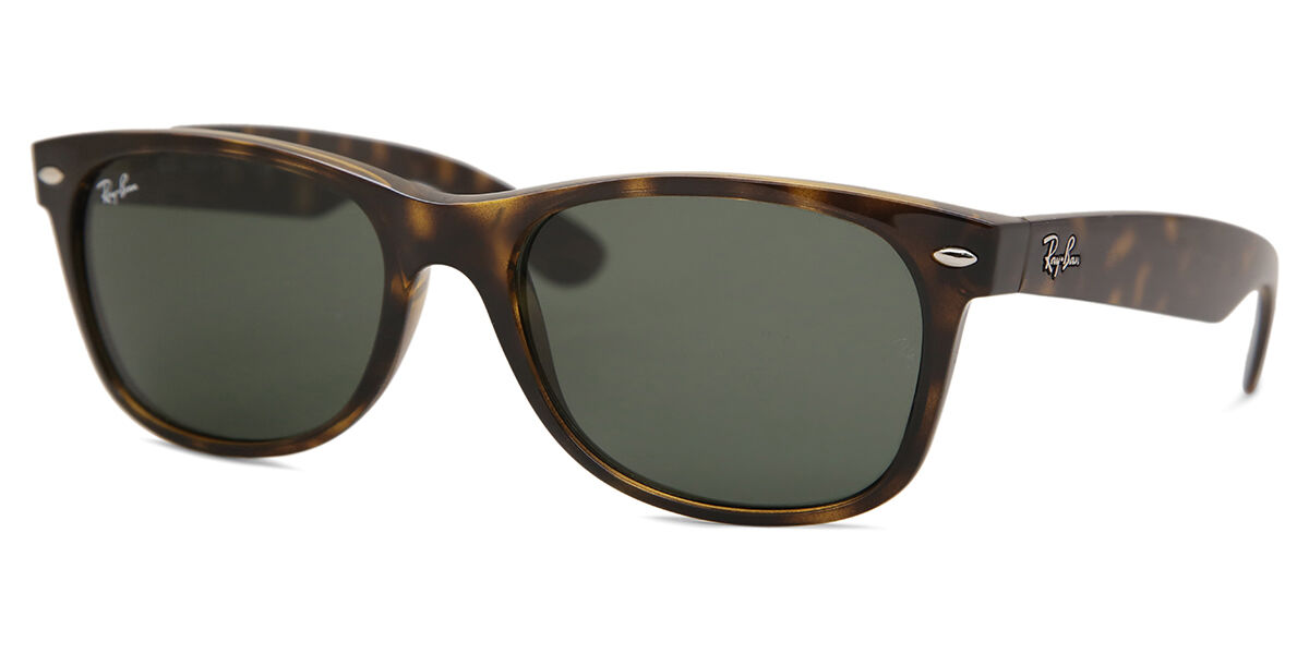 Ray-Ban RB2132 New Wayfarer 902L Square Tortoiseshell Sunglasses