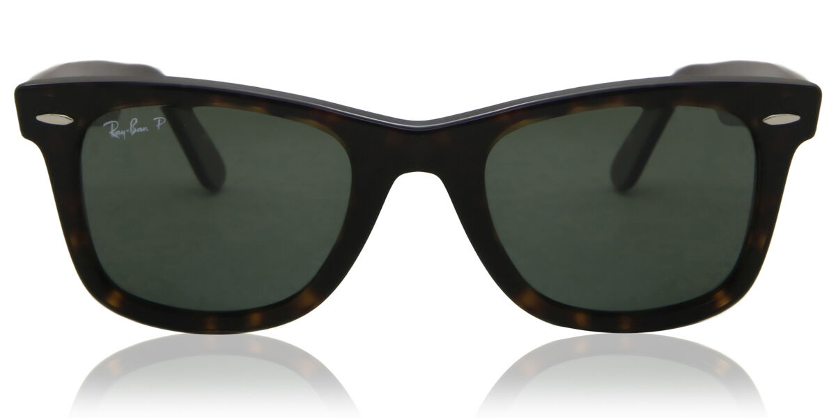 Ray-Ban RB2140 Original Wayfarer Polarized 902/58 Square Tortoise