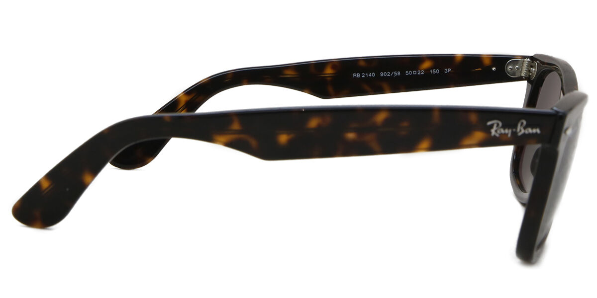 Ray-Ban RB2140 Original Wayfarer Polarized 902/58 Square Tortoise