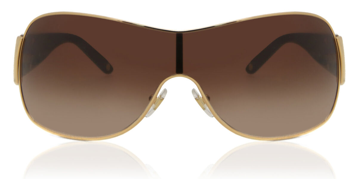 Versace VE2101 100213 Single Lens Gold Sunglasses | SmartBuyGlasses US