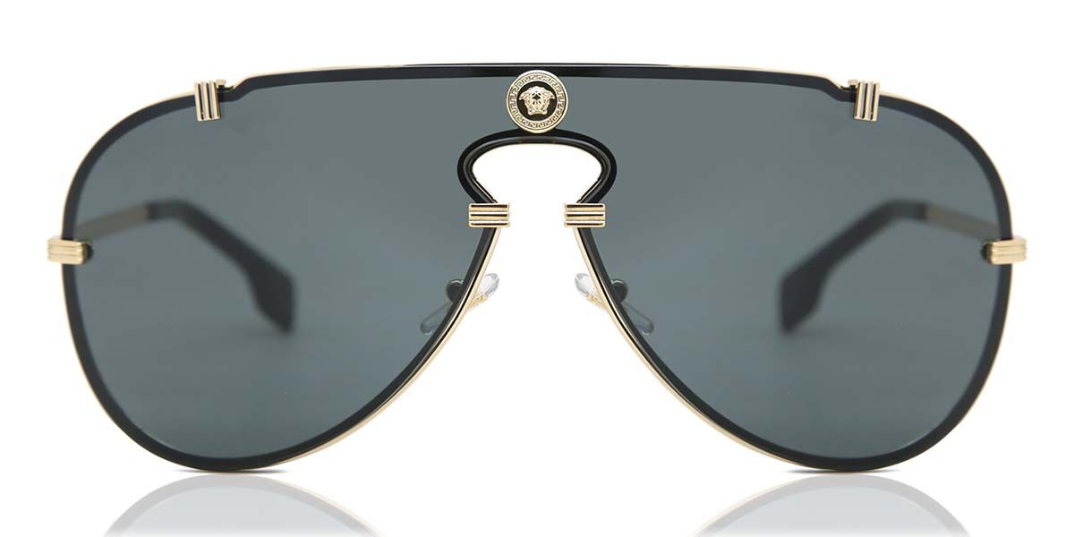 Versace VE2243 100287 Single Lens Gold Sunglasses | SmartBuyGlasses US