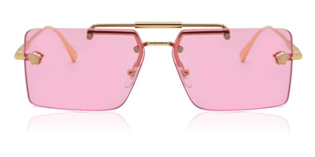 Versace VE2245 1002/5 Pilot Gold Sunglasses | SmartBuyGlasses US