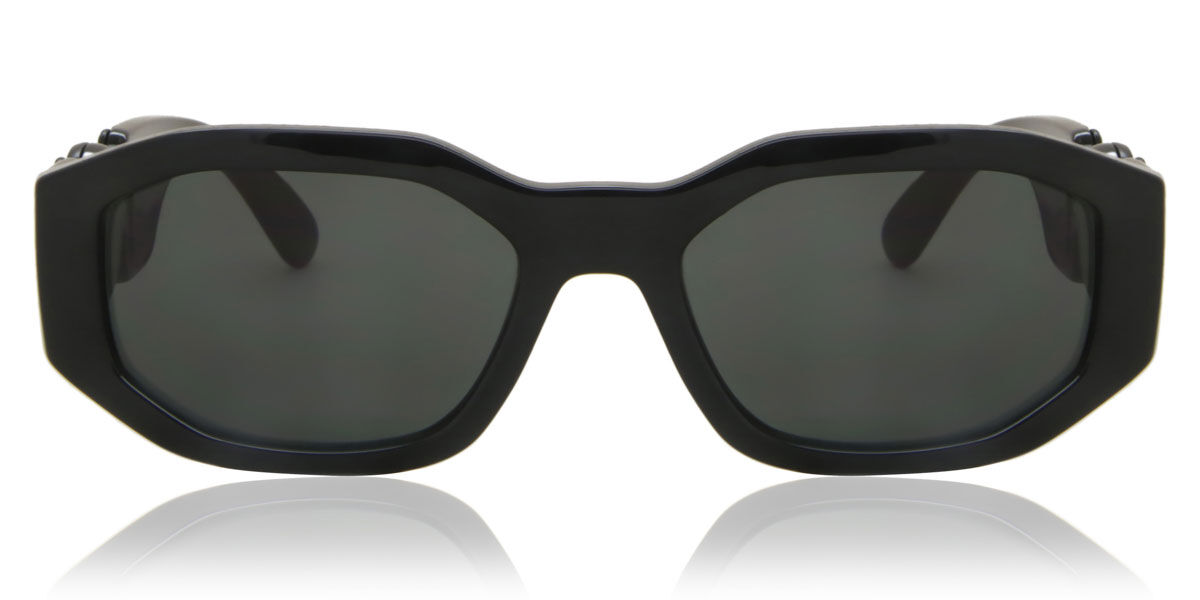 Versace VE4361 536087 Geometric Black Sunglasses | SmartBuyGlasses US