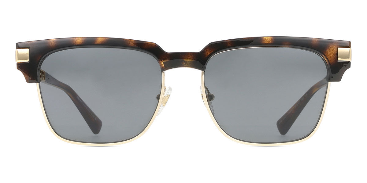 Versace VE4447 108/87 Browline Tortoise on Gold Sunglasses
