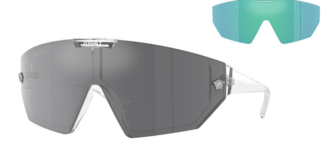 NEW VE4461 148/6V VERSACE CLEAR MOD 4461 148/6V WOMEN SUNGLASSES VE4461 Versace VE 4461 (148/6V) O4461 VE4461148/6V Sunglasses Man  main image 4