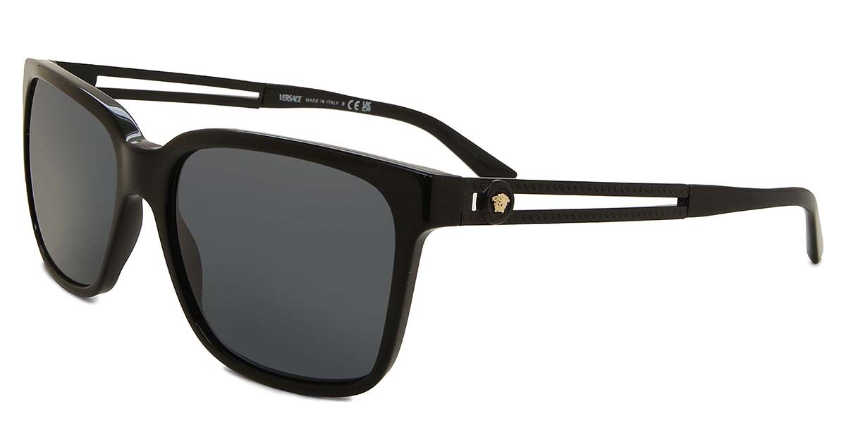 Versace VE4307 533287 Square Black Sunglasses | SmartBuyGlasses US