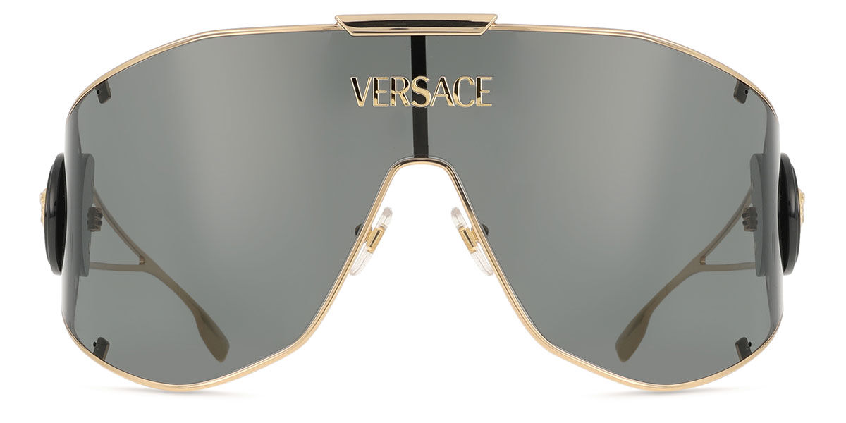 VERSACE サングラスとケースとセット外箱付 VERSACE サングラス ベルサーチ ヴェルサーチェ ブランド ブラック