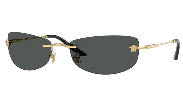 Versace VE2279 100287 Cat Eye Gold Sunglasses  display picture 3