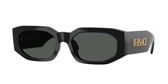 Versace VE4489U GB1/87 Geometric Black Sunglasses  display picture 1