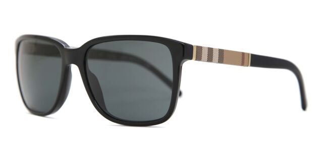 Burberry BE4181 300187 Square Black Sunglasses  display picture 2