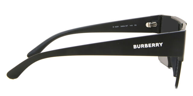 NEW BURBERRY BE4291 3464/87 SUNGLASSES BLACK UNISEX EYEWEAR BE4291 346487 Sunglasses Burberry BE 4291 (346487) BE4291 Man | Free  main image 4