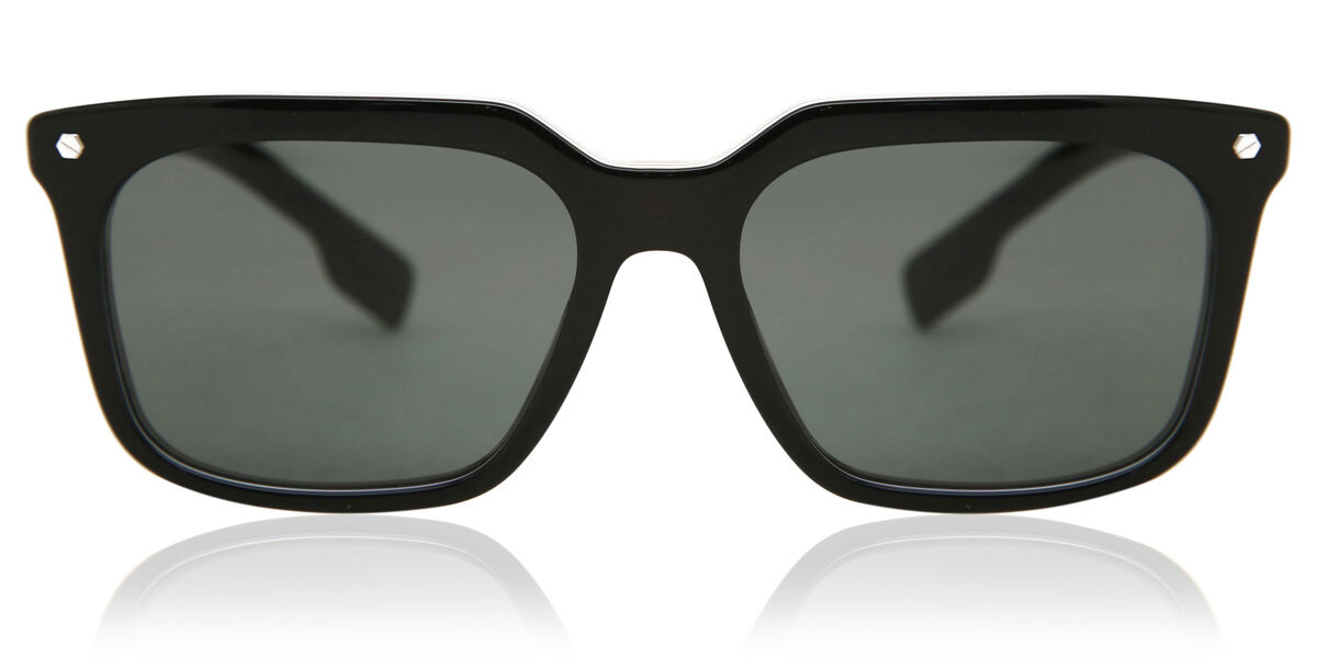 Burberry BE4337 CARNABY 379887 Square Black Sunglasses