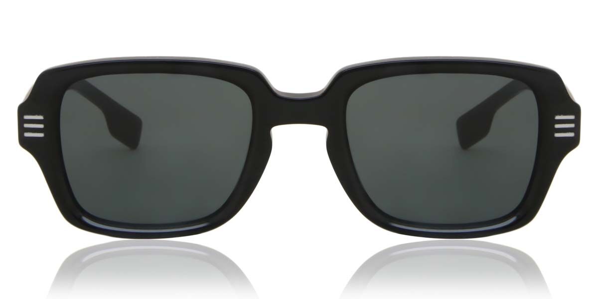 Burberry BE4349 ELDON 300187 Square Black Sunglasses