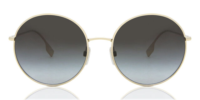 Burberry Pippa Sunglasses Burberry BE3132 Pippa Gold, Brown Prescription Sunglasses  main image 4